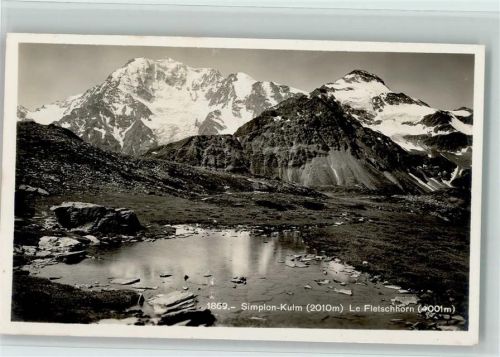 3900 Simplon Kulm - Le Fletschhorn
