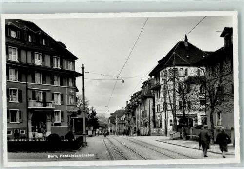 3000 Bern Berne Foto AK Pestalozzistrasse