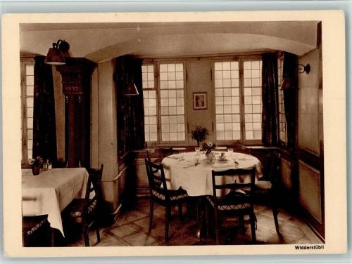 8000 Zürich - Töndury's Widder Widderstübli