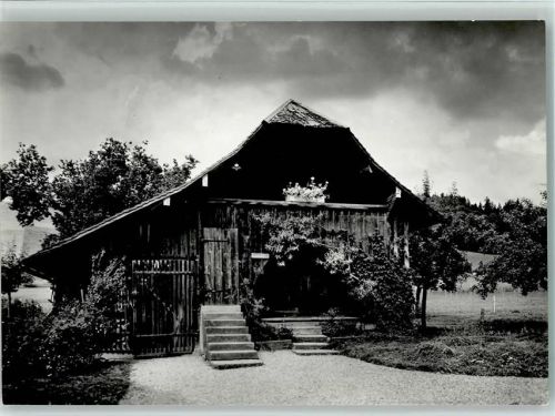 3432 Lützelflüh-Goldbach - Speicher beim Pfarrhaus mit Gotthelf-Stube