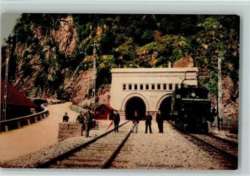Simplon Berg - Tunnel du Simplon à Iselle