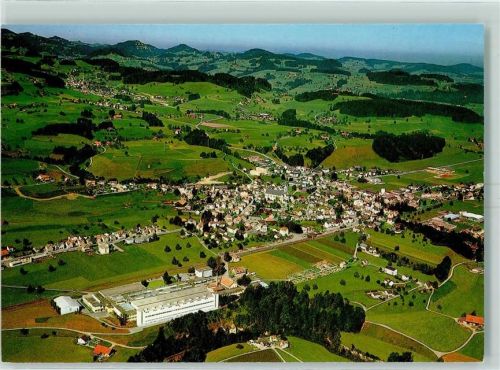 9606 Bütschwil - Flugaufnahme mit Mosnang