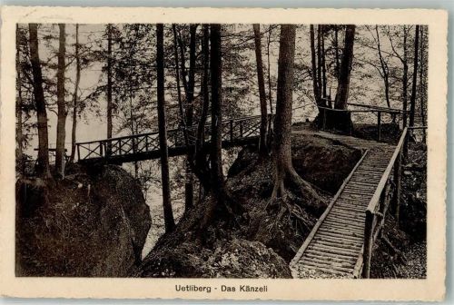 8143 Uetliberg 1921 Foto AK Känzelli