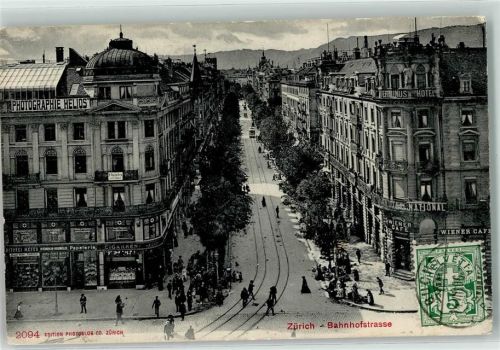 8000 Zürich 1906 - Bahnhofstrasse