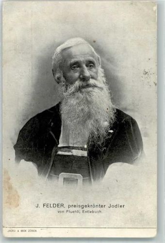 6162 Entlebuch Gebrauchsspuren J. Felder berühmter Jodler