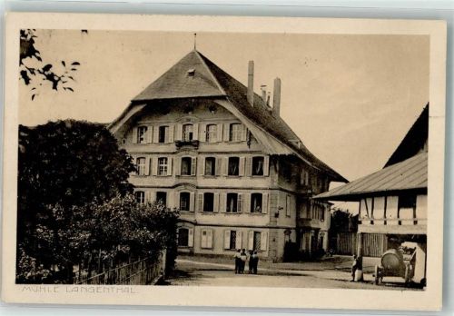 4900 Langenthal 1913 Foto AK Mühle