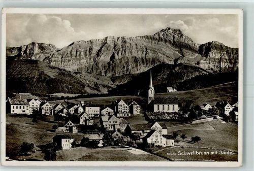 9103 Schwellbrunn - Säntise