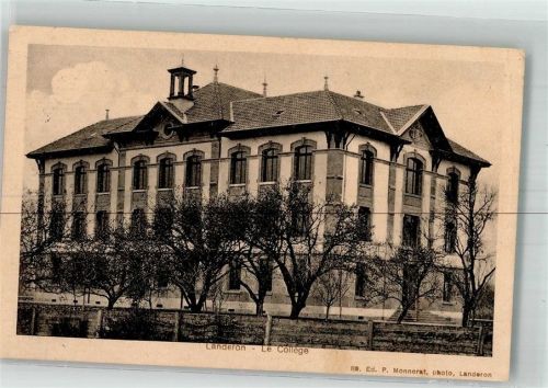 2525 Le Landeron 1912 Foto AK Le College