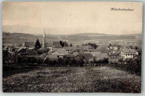 3053 Münchenbuchsee 1913 Foto AK