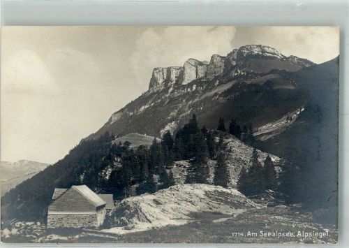 9050 Appenzell Foto AK Am Seealpsee Alpsiegel