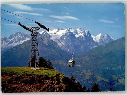 6085 Hasliberg Goldern - Gondelbahn nach Käserstatt Wetterhorngruppe