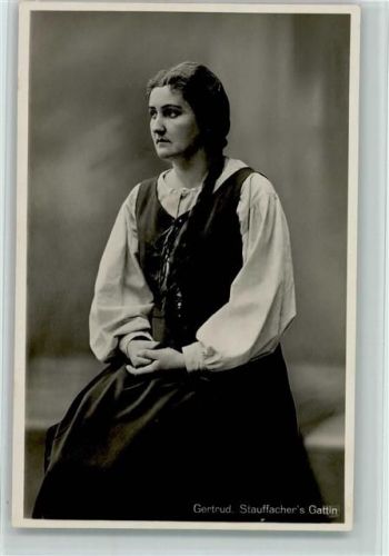 6460 Altdorf UR - Tellspiele Altdorf Gertrud Stauffacher's Gattin