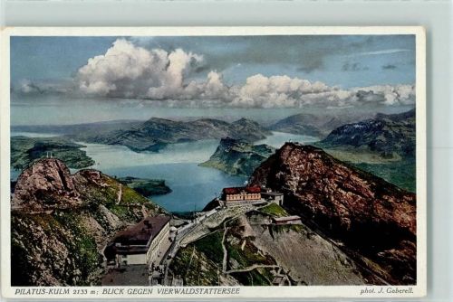 6010 Pilatus Kulm - Blick gegen Vierwaldstättersee