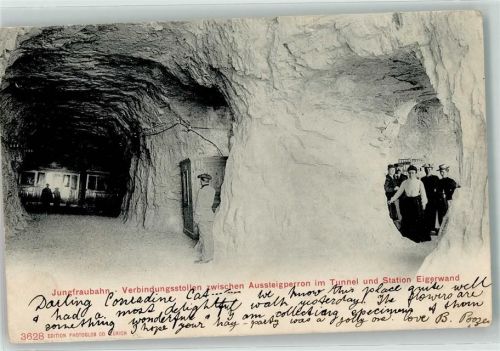 Jungfraubahn - Station Eigerwand Verbindungsstollen