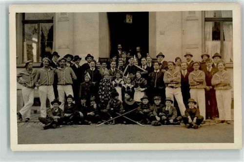 9424 Rheineck - Gruppenfoto Ort handschriftlich