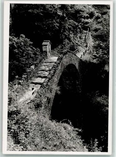 6655 Intragna Foto AK Ponticello Foto Panca