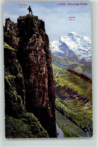 Schynige Platte - Bergsteiger Jungfrau