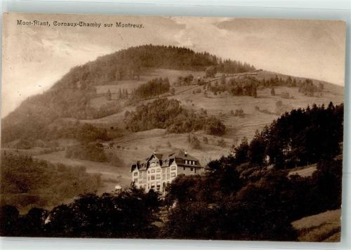 1832 Cornaux VD Montreux 1912 - Mont Riant