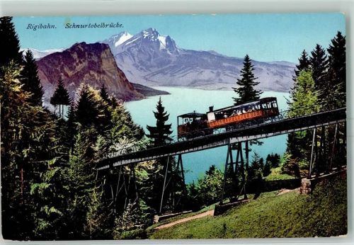 Rigibahn - Schnurtobelbrücke Pilatus
