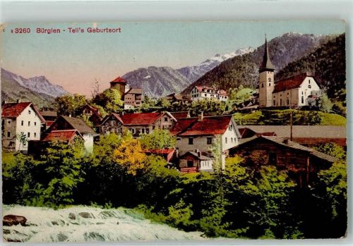 6463 Bürglen UR - Kirche