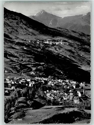 7550 Scuol Schuls - Gesamtansichten Schuls Sent