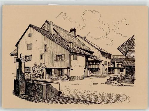 8214 Gächlingen - Dorfbrunnen