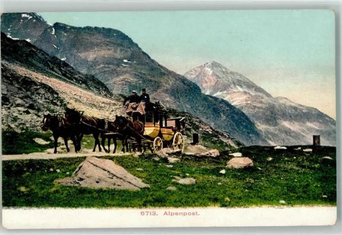 Julier - Alpenpost Postkutsche