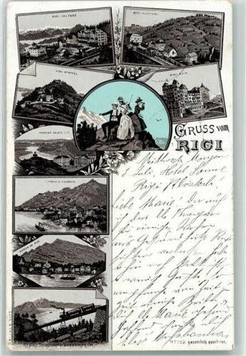 6356 Rigi Kaltbad 1899 - Rigi Klösterli Rigi Staffel Rigi Kulm