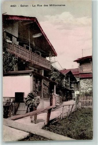 1922 Salvan - Rue des Millionnaires