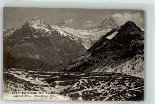 Faulhorn 1907