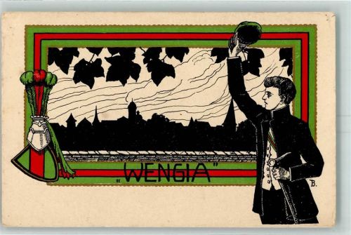 4500 Solothurn Soleure Gebrauchsspuren Studenten-Verbindung Wengia