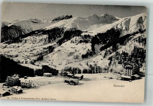 Clavadel 1905 Foto AK Winter