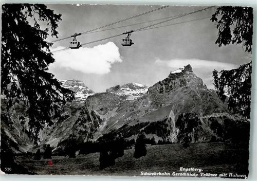 Trübsee - Schwebebahn Gerschnialp Hahnen