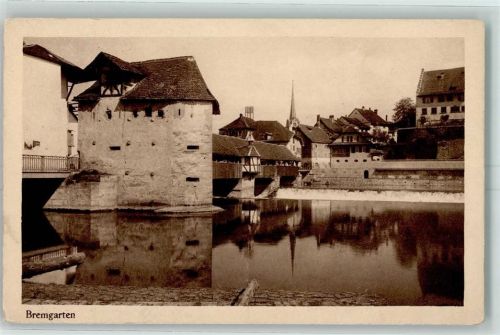 5620 Bremgarten AG - Brücke Kirchturm