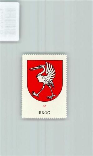 1636 Broc - Vignette Wappen Kaffee Hag ca 1920-1940