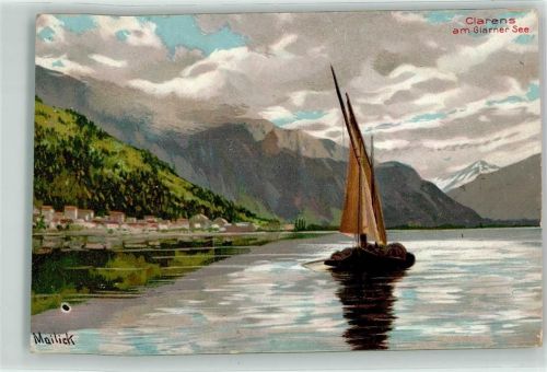 1815 Clarens - Barque sign. Mailick