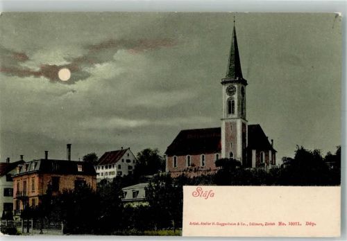 8712 Stäfa Mondschein Kirche