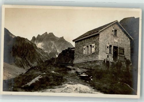 Etzlihütte Foto AK Sonnigwichel Foto Gaberell