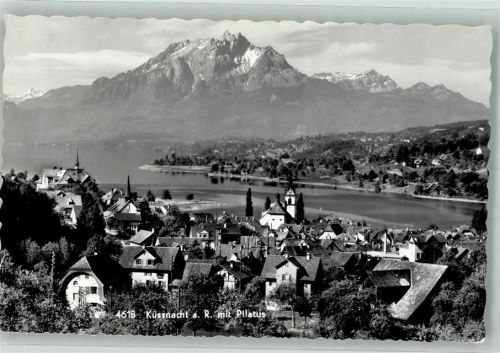 6403 Küssnacht am Rigi 1963 Foto AK Pilatus