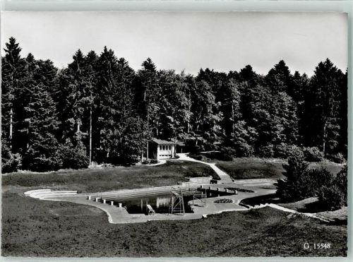 2532 Magglingen Macolin Gebrauchsspuren Eidg. Turn und Sportschule Schwimmbad