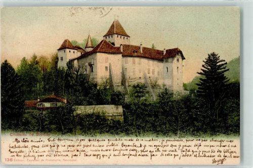 1807 Blonay 1904 - Schloss