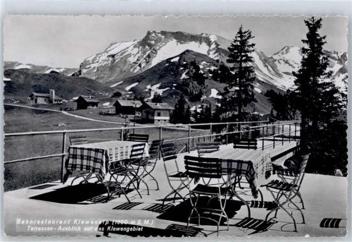 Klewenalp Foto AK Gasthaus Klewenalp