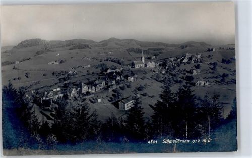 9103 Schwellbrunn 1924 - Kirche