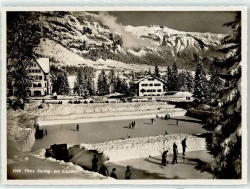 7018 Flims Waldhaus - Curling- und Eisplatz