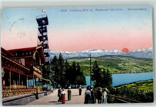 8143 Uetliberg - Uto Kulm Sonnenaufgang