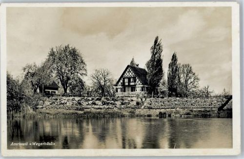 8580 Amriswil 1938 - Pension Gasthaus Weyerhüsli