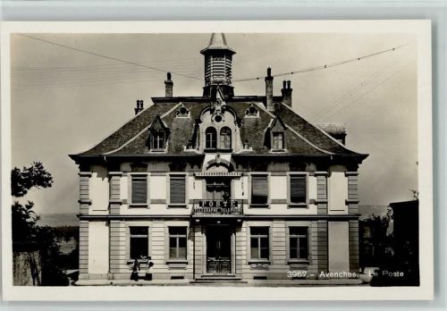 1580 Avenches - La Poste Postamt