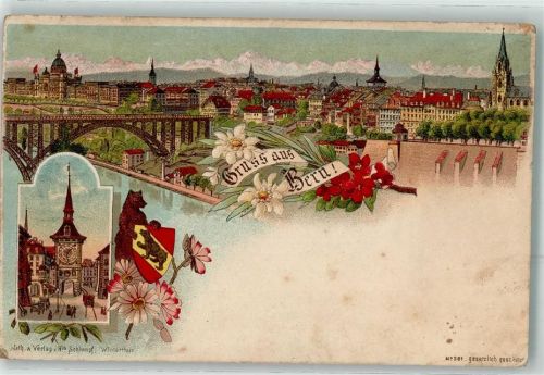 3000 Bern Berne Gebrauchsspuren Strassenbahn Schlumpf