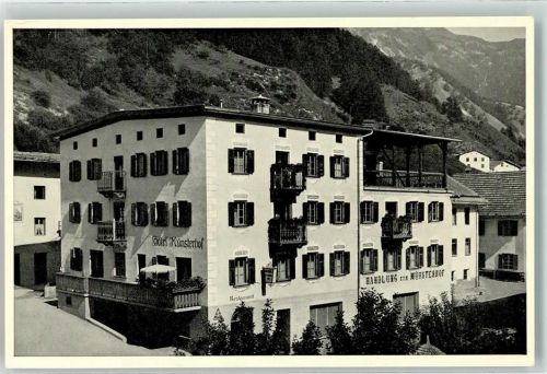7537 Müstair Münster - Hotel Künstlerhof