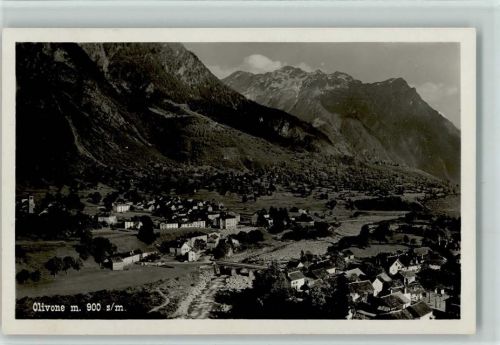 6718 Olivone Blenio - Blick auf Olivone